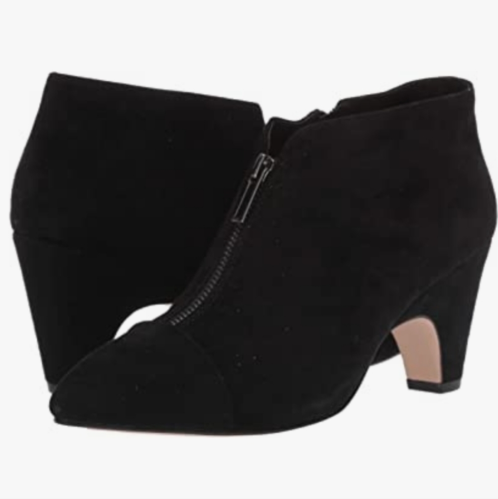 Corso Como Womens Bailie Suede Ankle Heels shoes boots sz 7M
